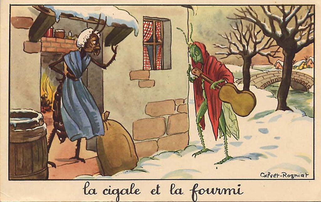 la-cigale-et-la-fourmi