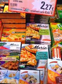 Huge range of frozen foods