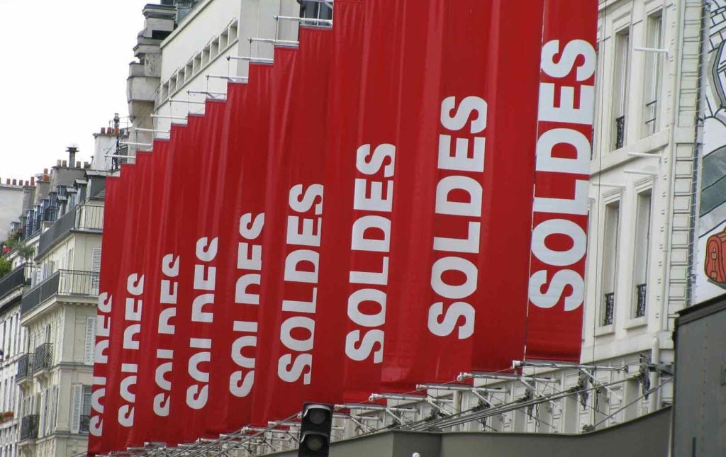 Les Soldes! The Paris Sales have begun!