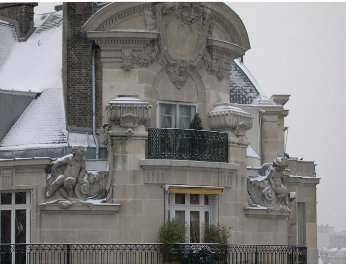 sm building across street angels-in-the-snow