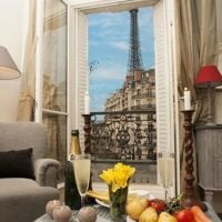Romantic Paris Vacation Rental with Eiffel Tower View