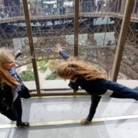 Eiffel Tower Glass Floor