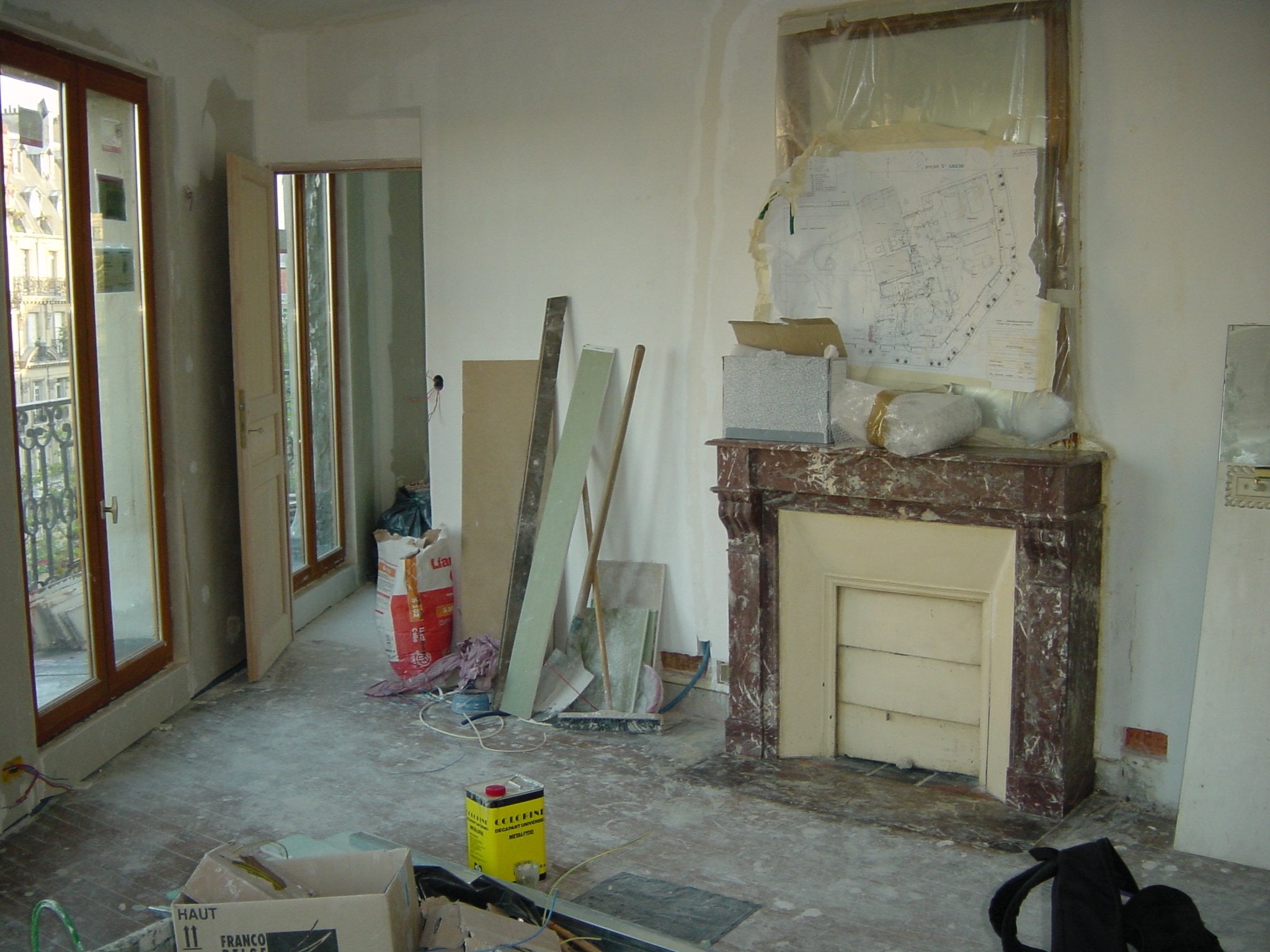 Paris Apartment Remodeling: Check out the Champagne! - Paris Perfect