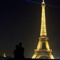 Eiffel tower Valentines day romantic