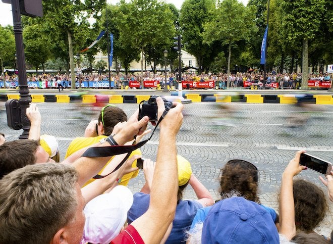 Grand Finish of the Tour de France in Paris