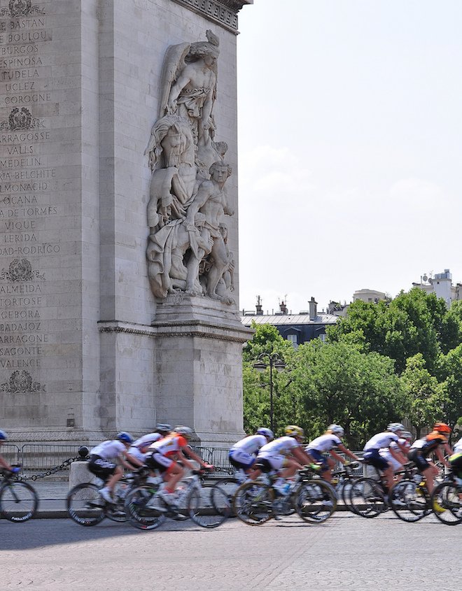 Grand Finish of the Tour de France in Paris