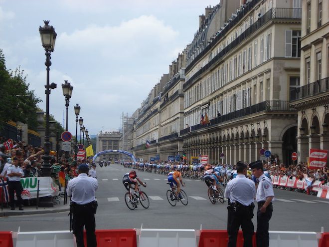 Grand Finish of the Tour de France in Paris