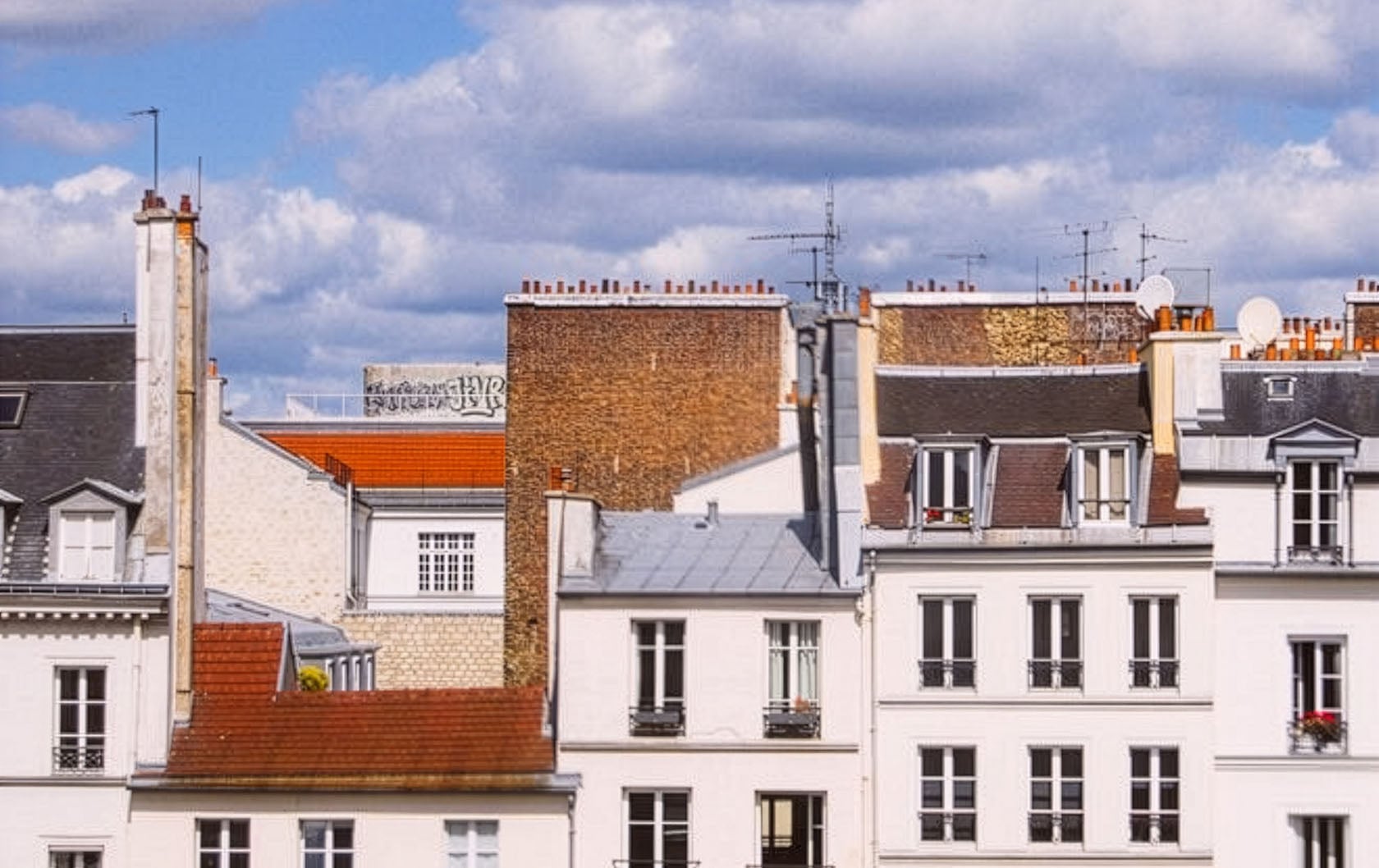 The rooftops of Paris, as seen on our Instagram page