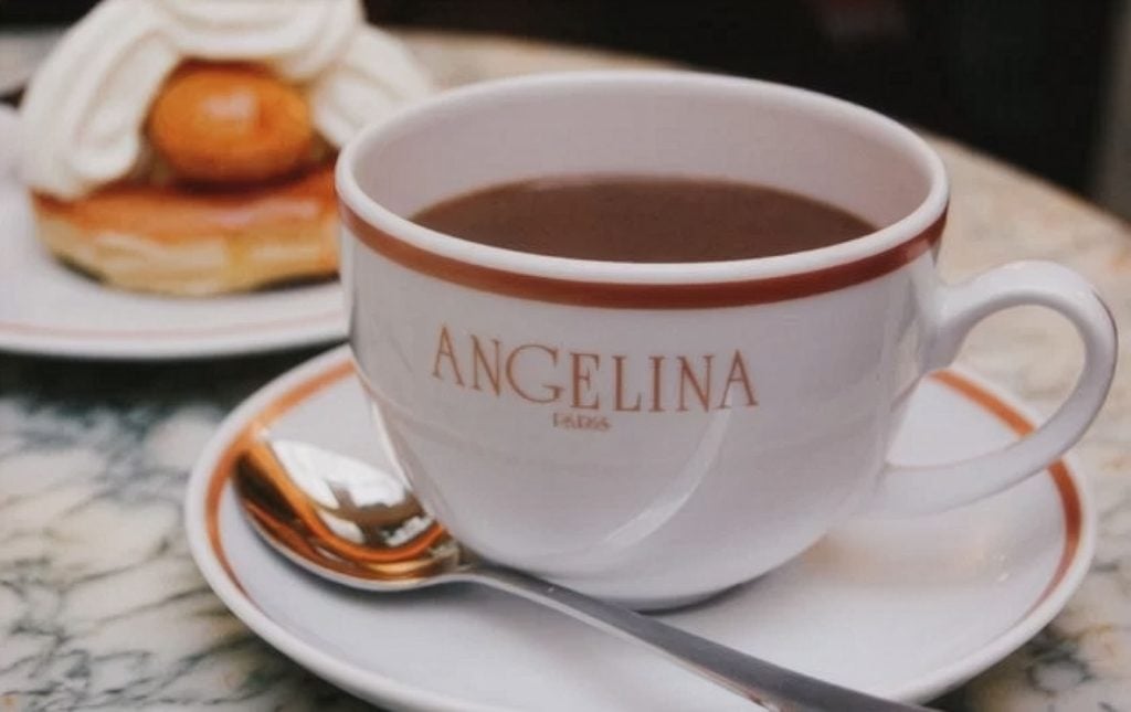 Chocolat Chaud à l'Ancienne at Angelina in Paris