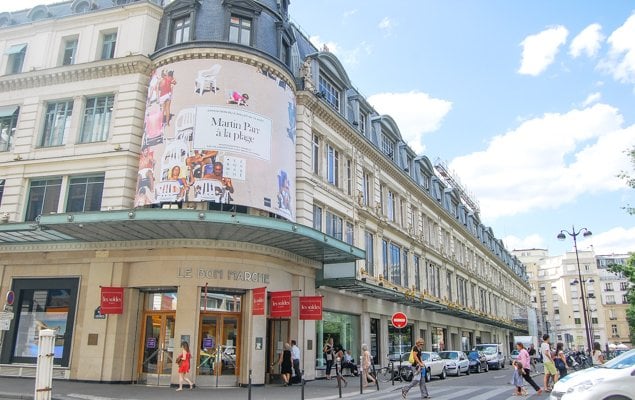 Exploring Paris by Bus - Line 87 - Le Bon Marché