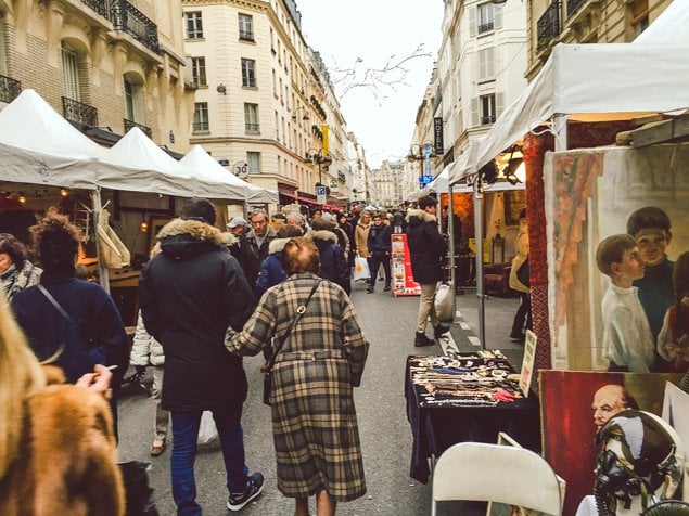 Treasure Hunting at the Rue Cler Brocante Market