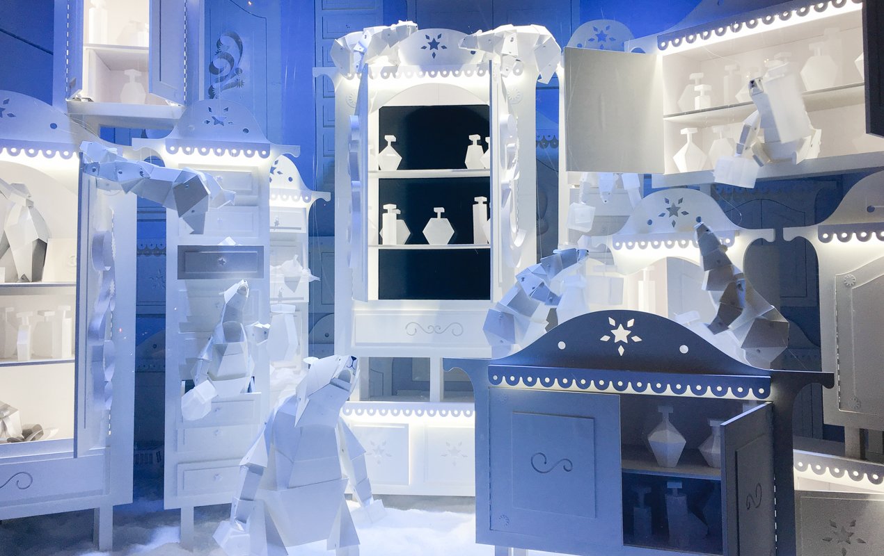 Paris Holiday Windows 2016, Printemps & Galeries Lafayette - Paris Perfect