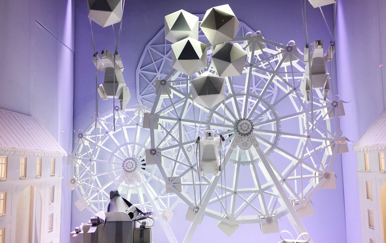 Paris Holiday Windows 2016, Printemps & Galeries Lafayette - Paris Perfect