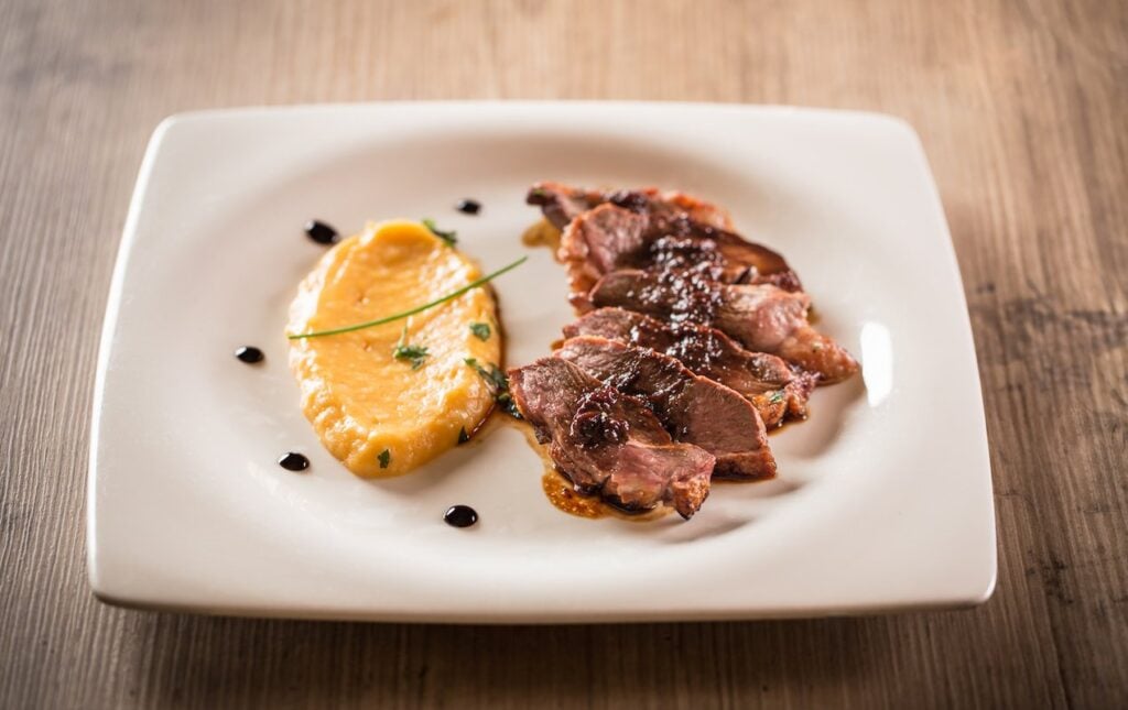 Seared Balsamic Duck Breast with Orange Zest + Wine Pairings | Paris Perfect