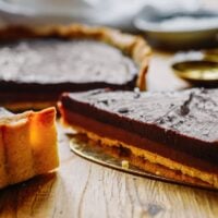 Recipe: Tarte au Chocolat with Salted Caramel | Paris Perfect