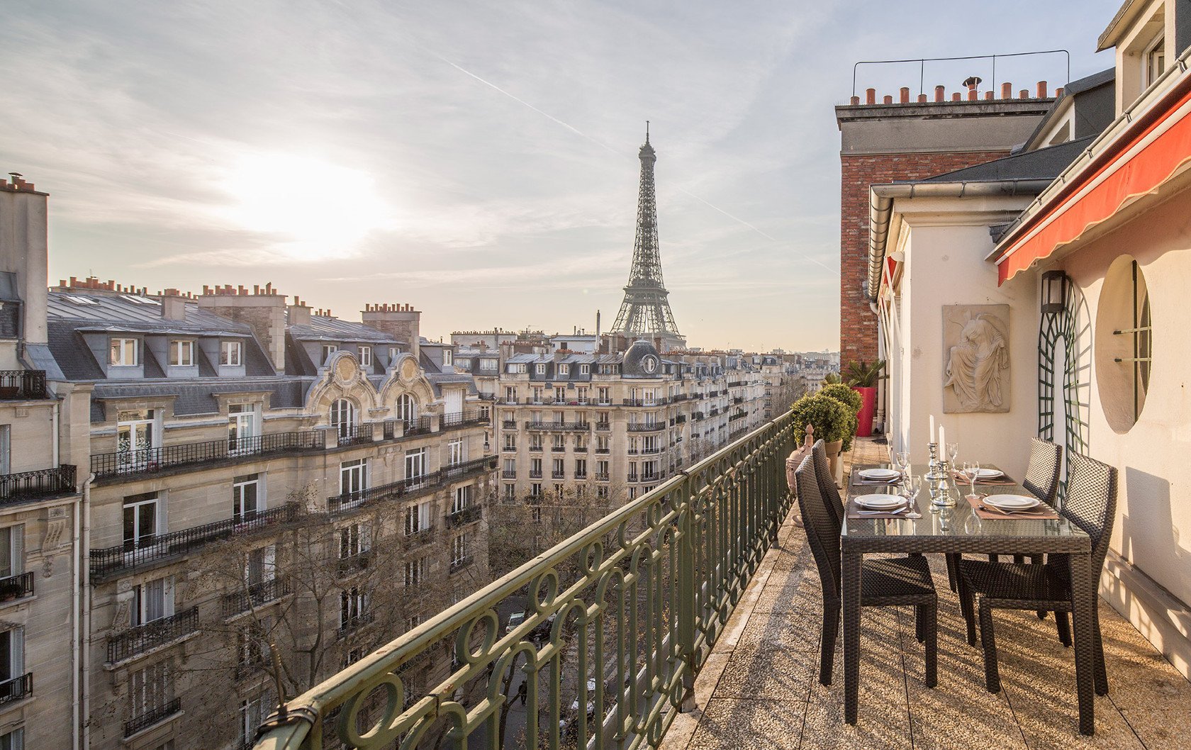 Apartment with Eiffel Tower Views