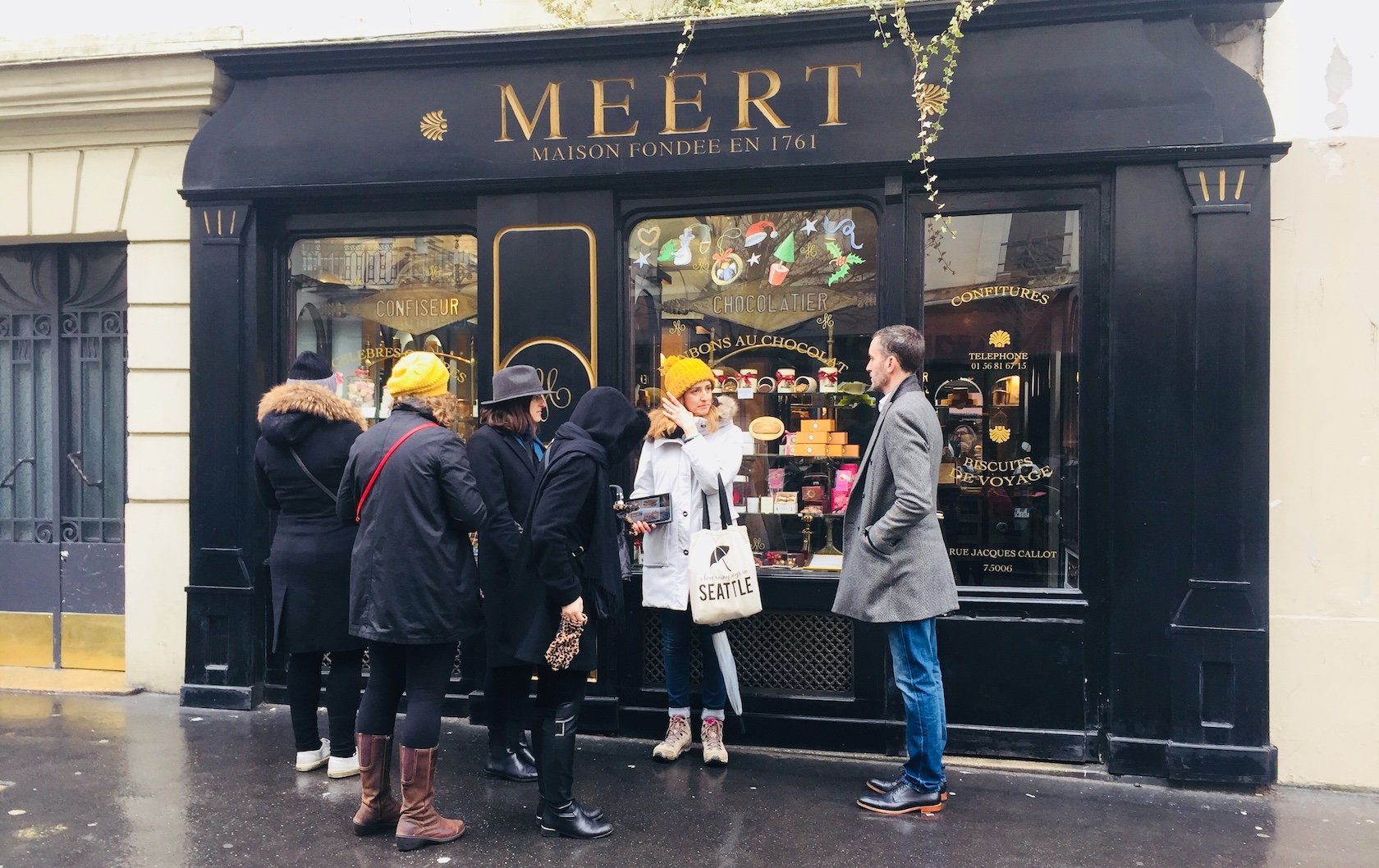 Pastries in Paris at Meert