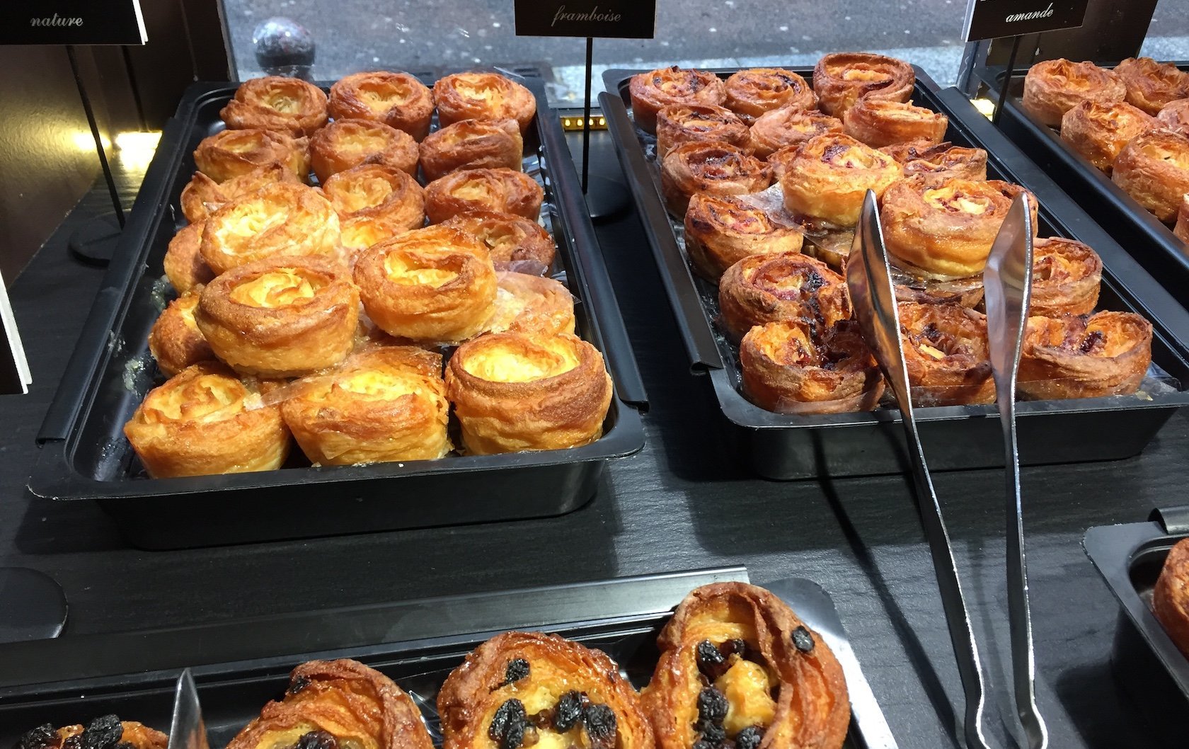 Pastries in Paris at Georges Larnicol kouign amann