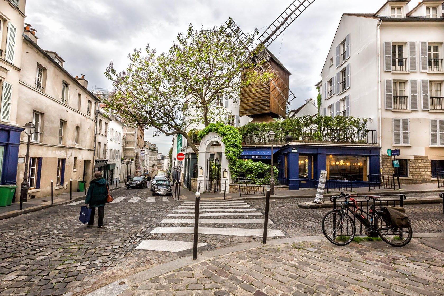 The Best Places to Eat Outside in Paris- Le Moulin de la Galette