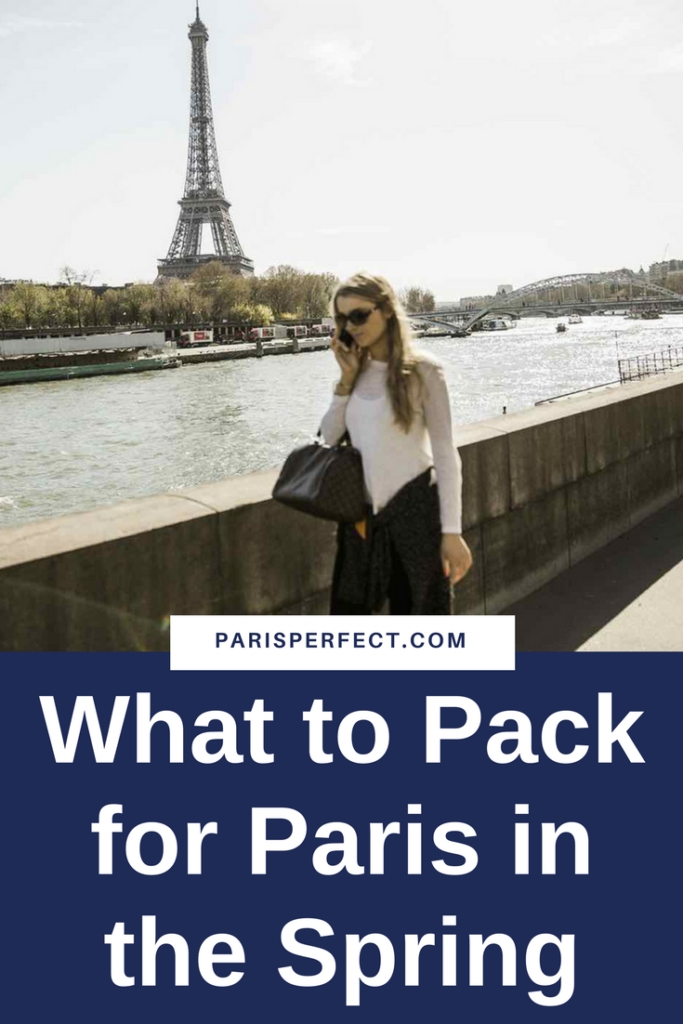 what to pack for Paris in the spring