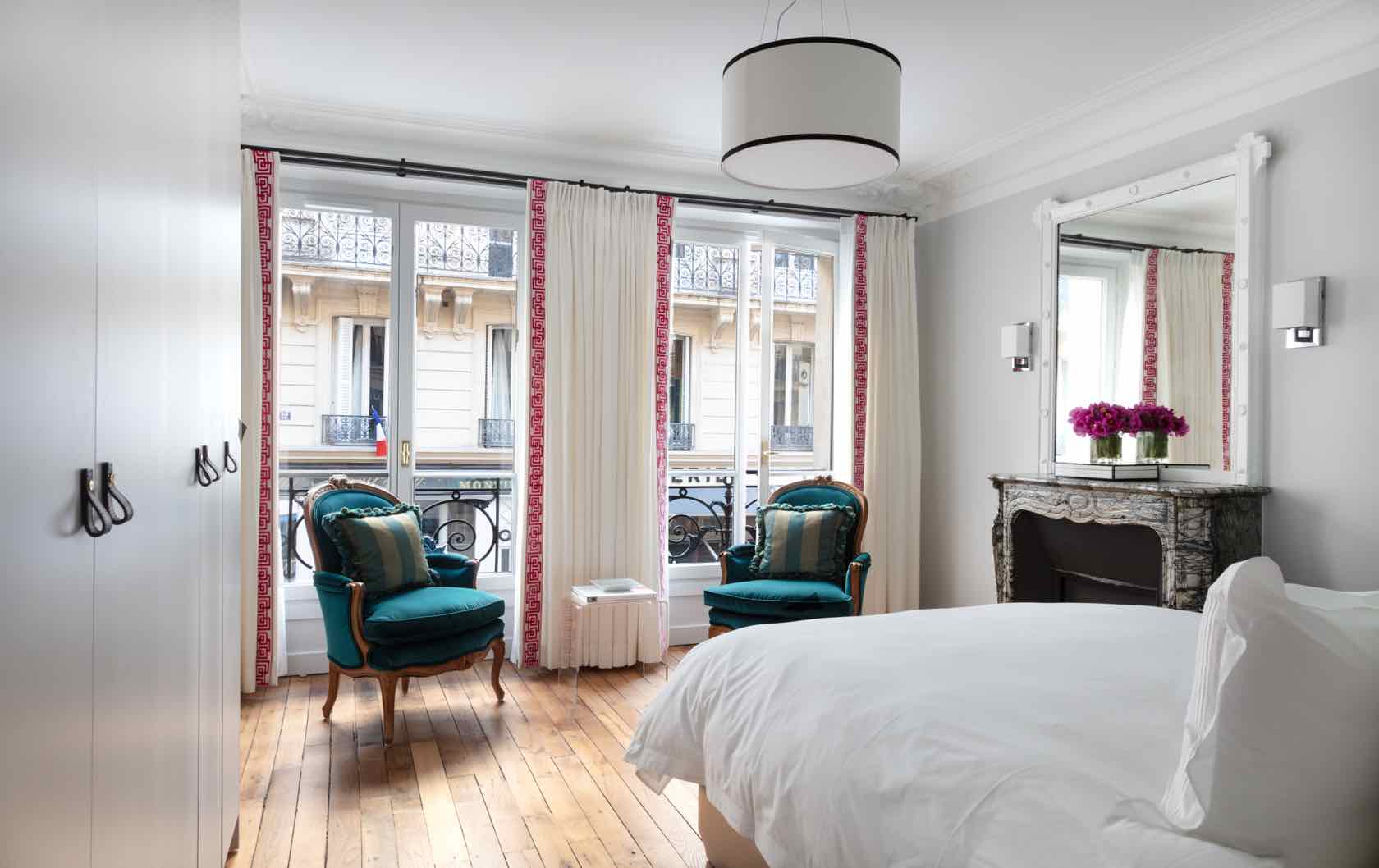 Buying and Renovating a Paris Apartment Saint Pourçain by Paris Perfect master bedroom