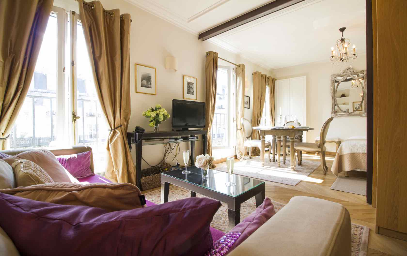 Warm and Cozy Apartments in Paris for Fall and Winter Stays by Paris Perfect Chablis