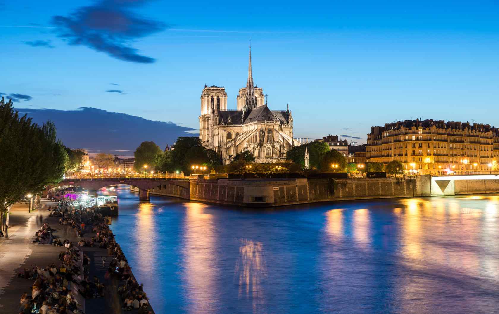 My Decade-Long Love Affair with Paris Perfect Notre Dame at night