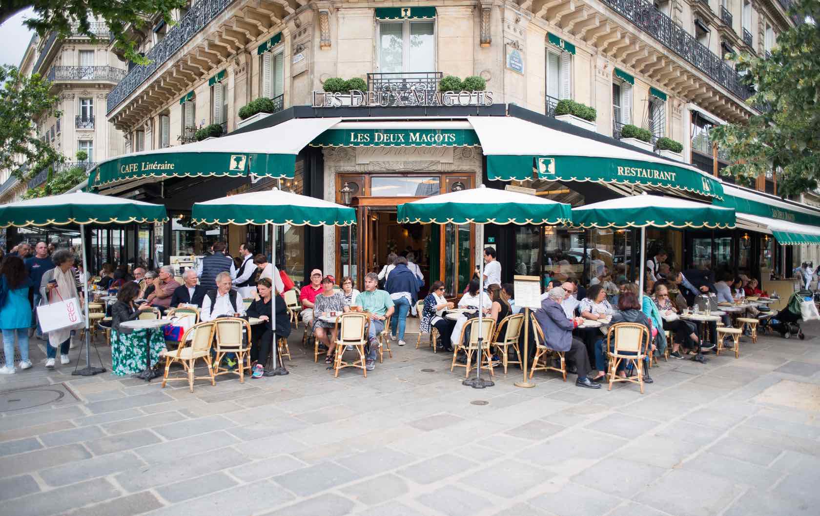 Everything You Want To Know About the Cafe Terraces in Paris by Paris Perfect Les Deux Magots