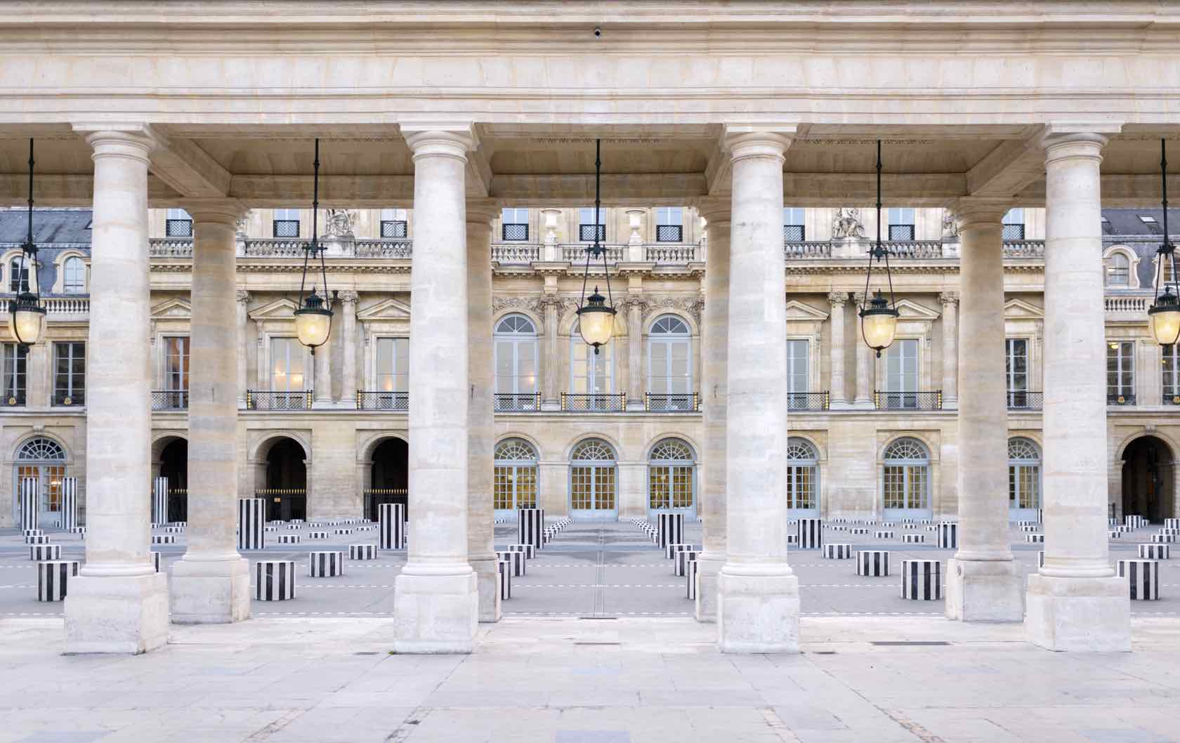 The Palais-Royal gardens in Paris, a Parisian favorite 