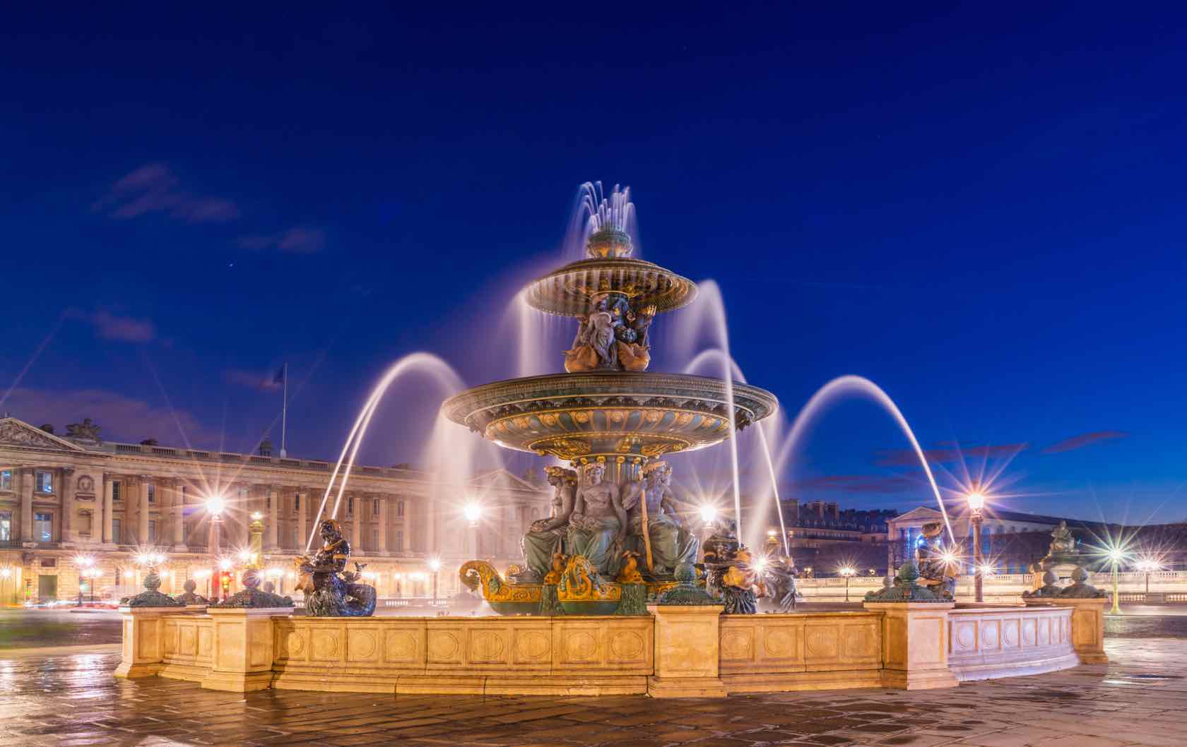 Place de la Concorde beautiful squares in Paris