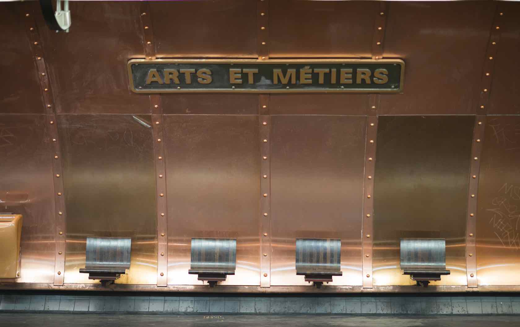 Paris Tips Metro Arts et Metiers