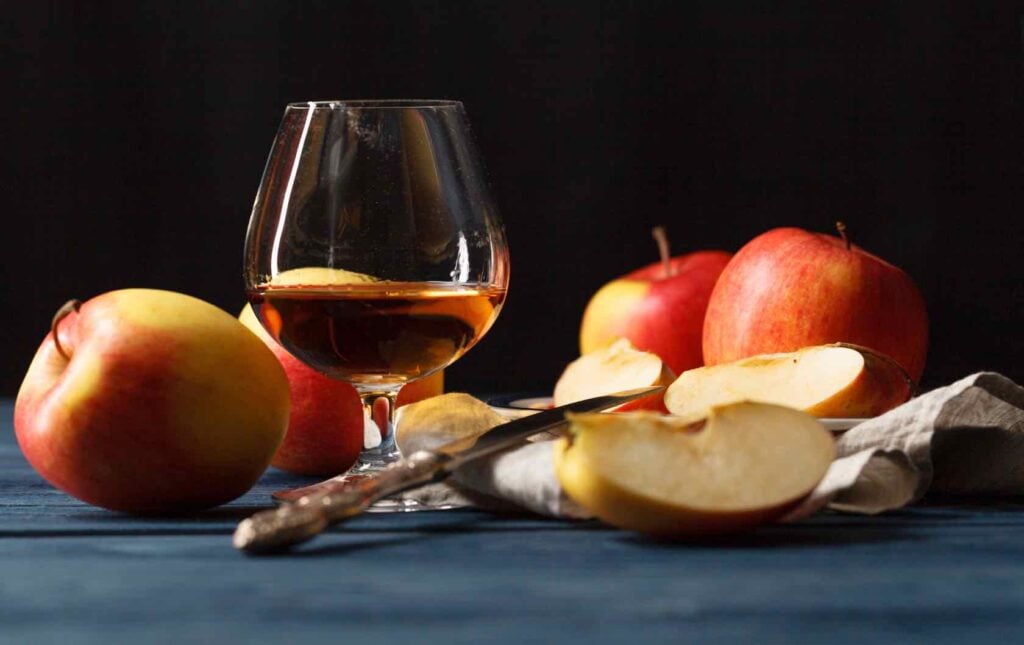 Calvados French spirits