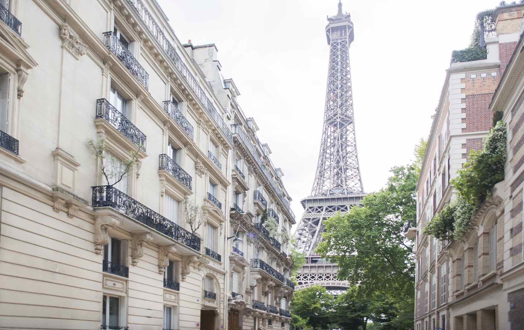 Summer Walks in Paris Eiffel Tower