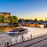 Seine River Sunset Summer Paris