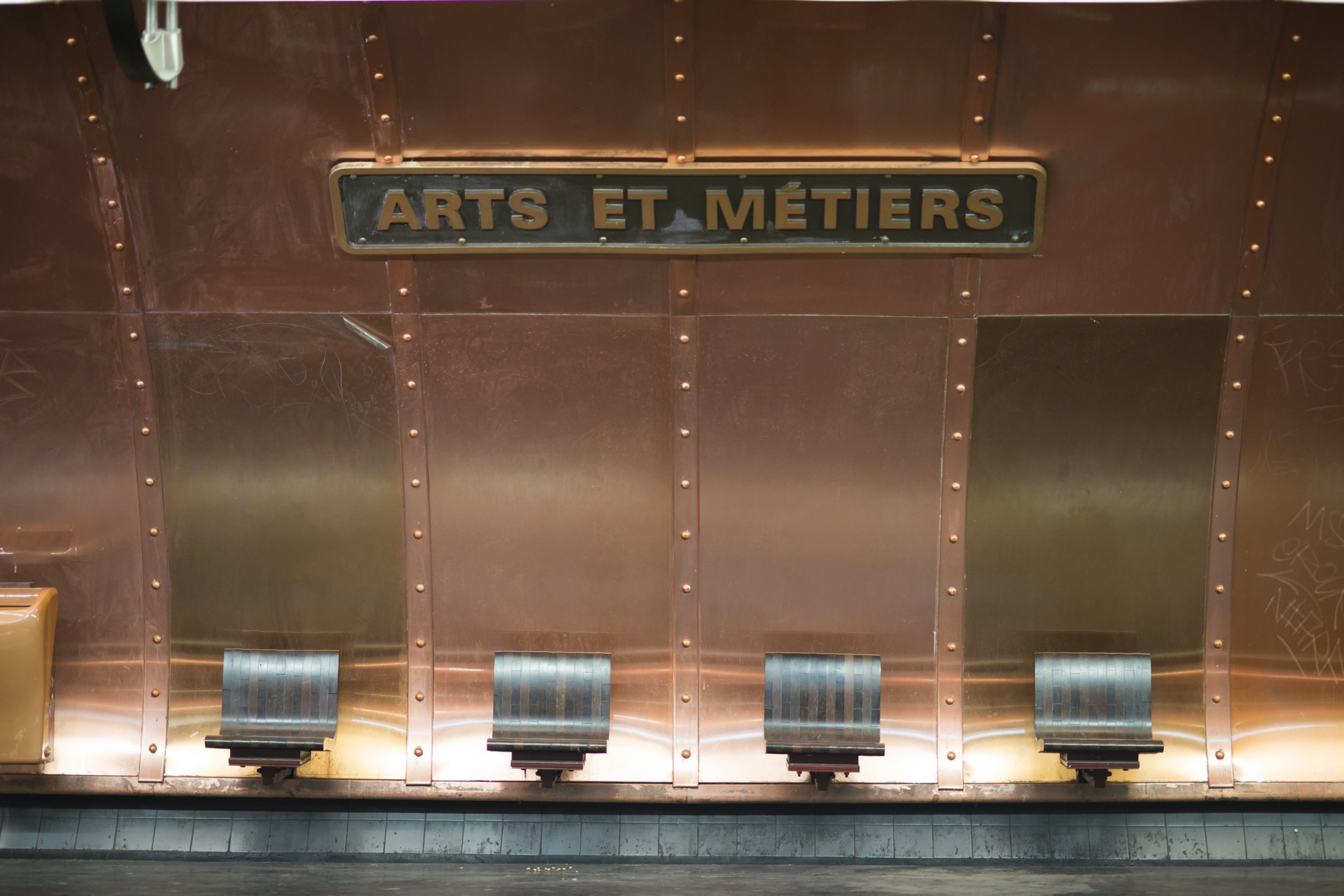 Arts et Metiers Paris Metro Station