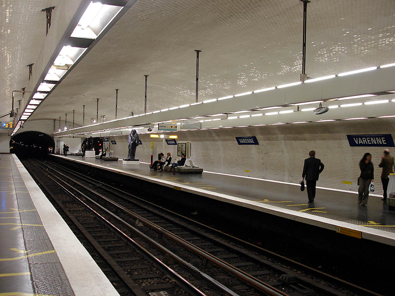 Varenne Metro Station Paris