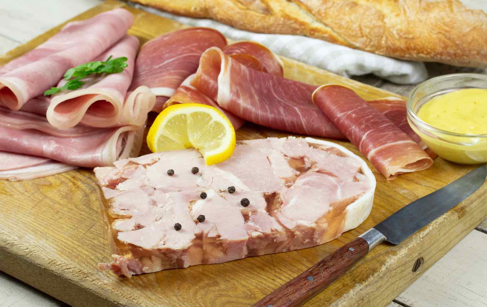 Classic Savory French Dishes Charcuterie