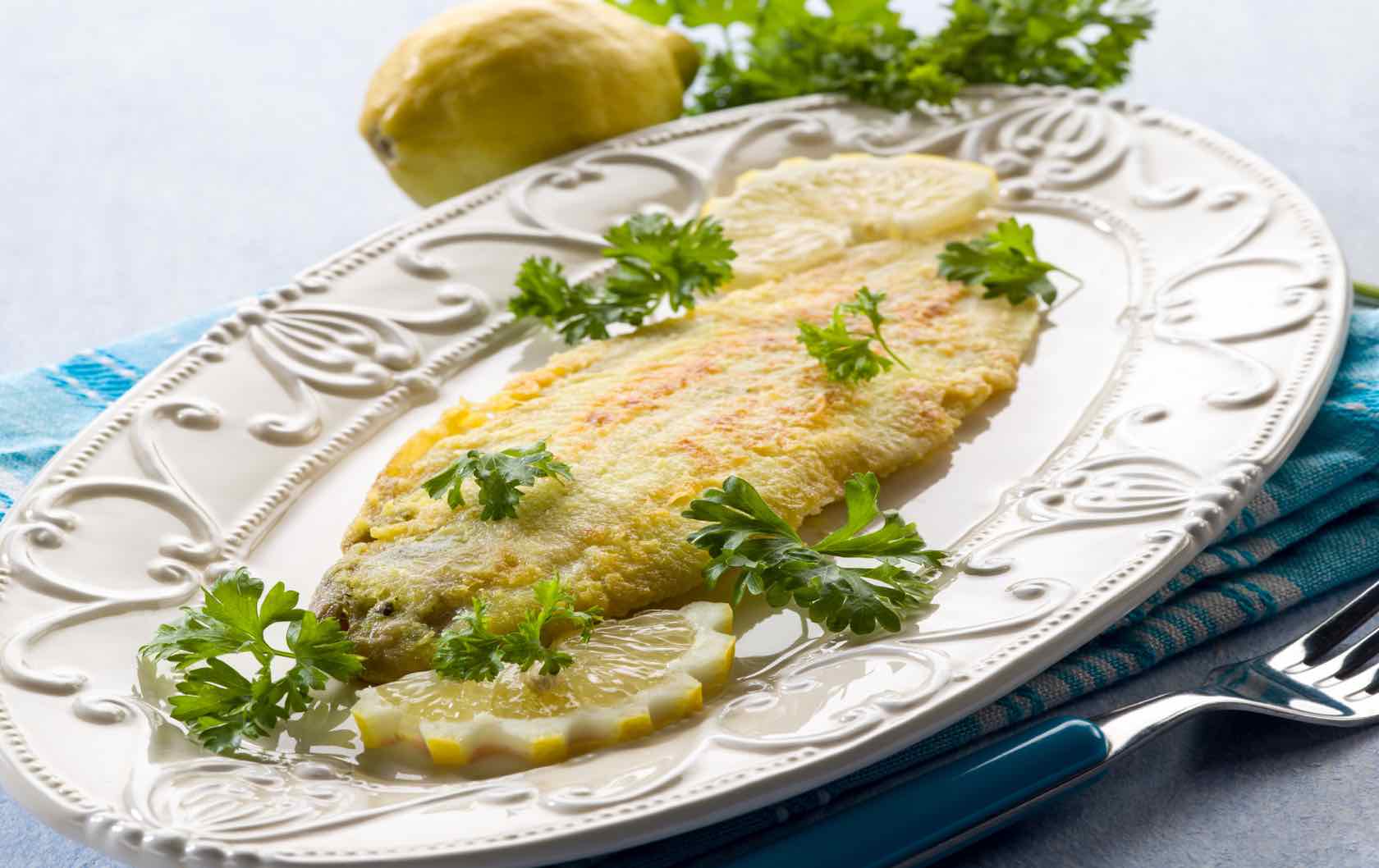 Classic Savory French Dishes Sole Meunière