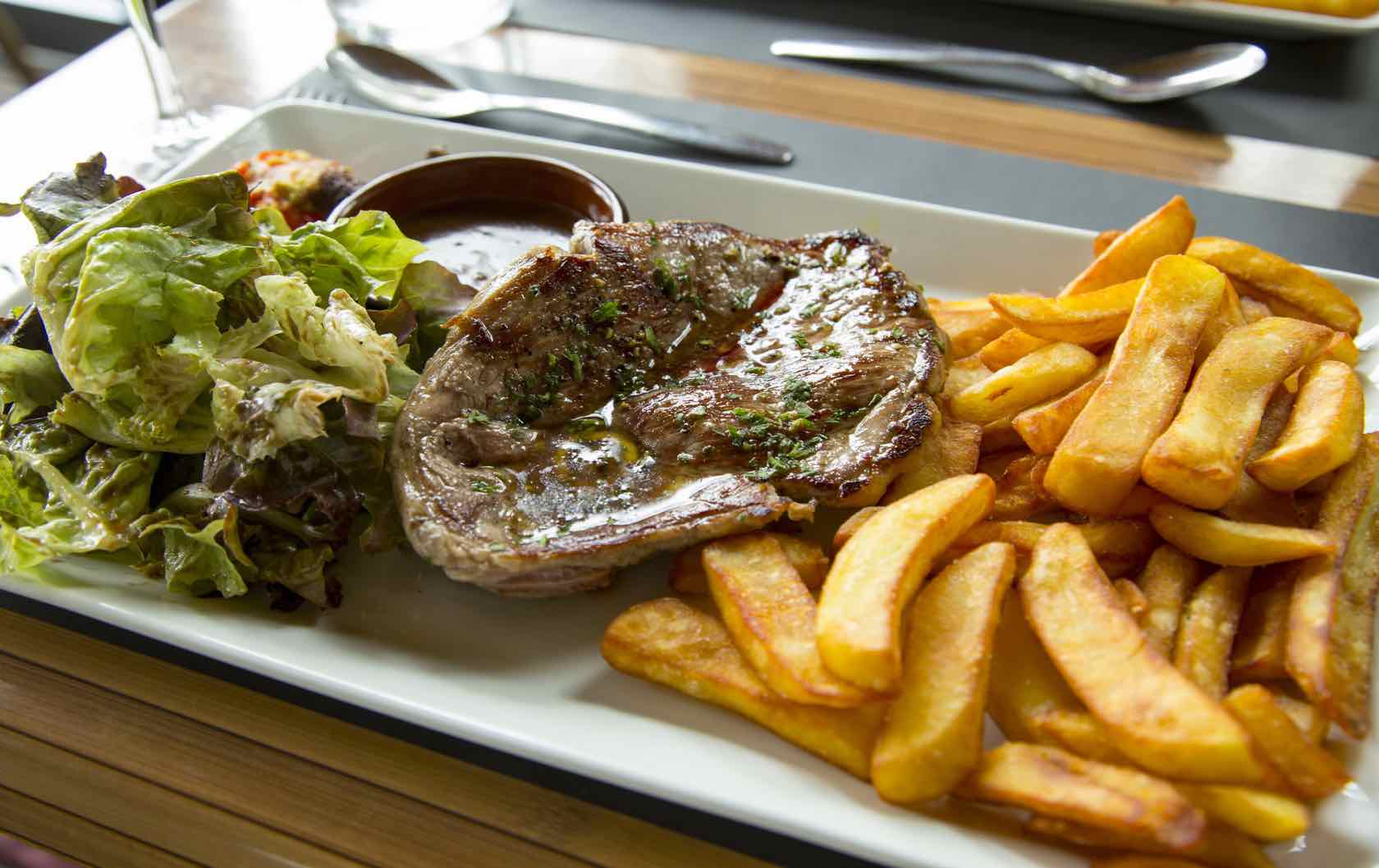 Classic Savory French Dishes Steak frites