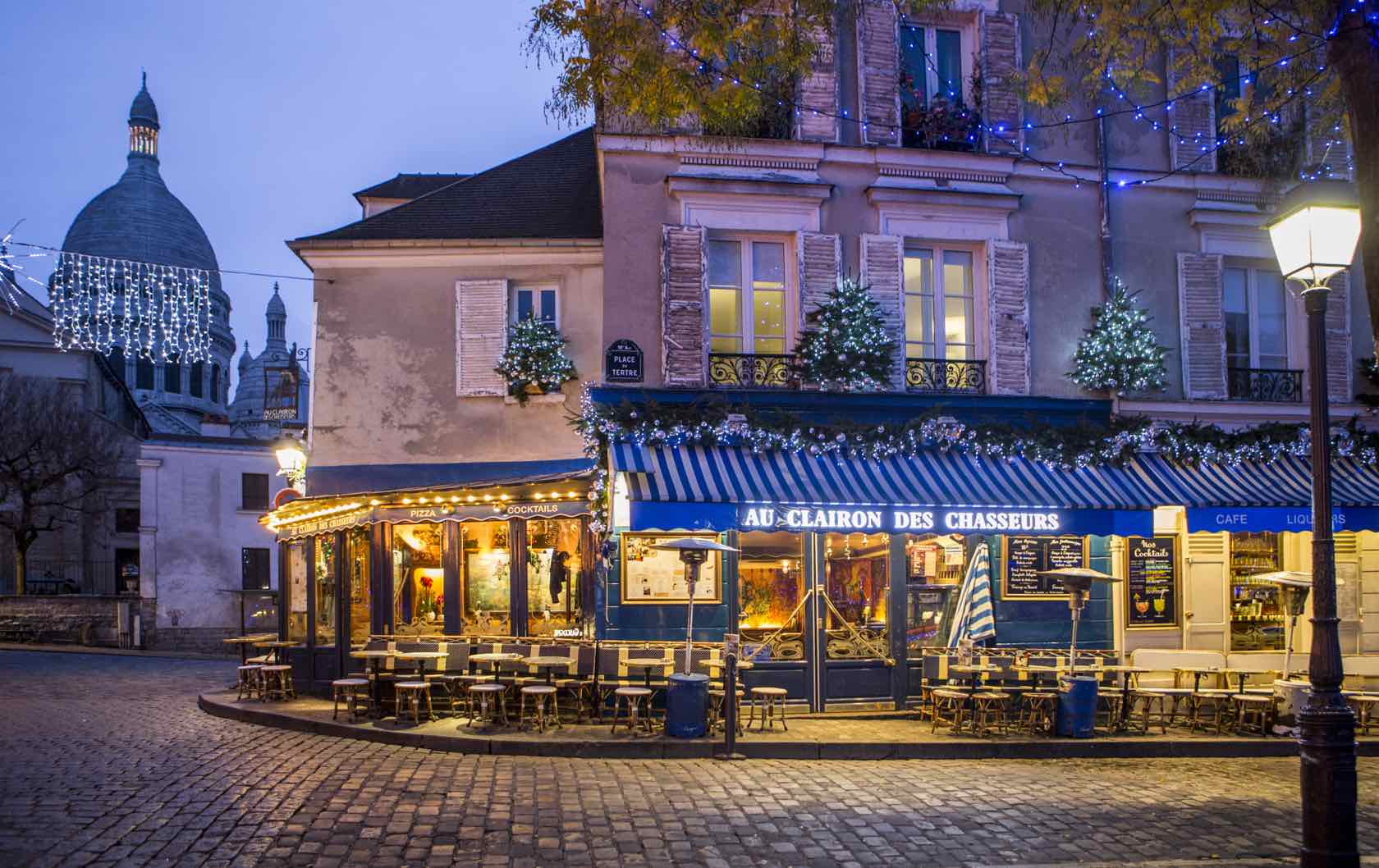 Christmas in Montmartre Paris