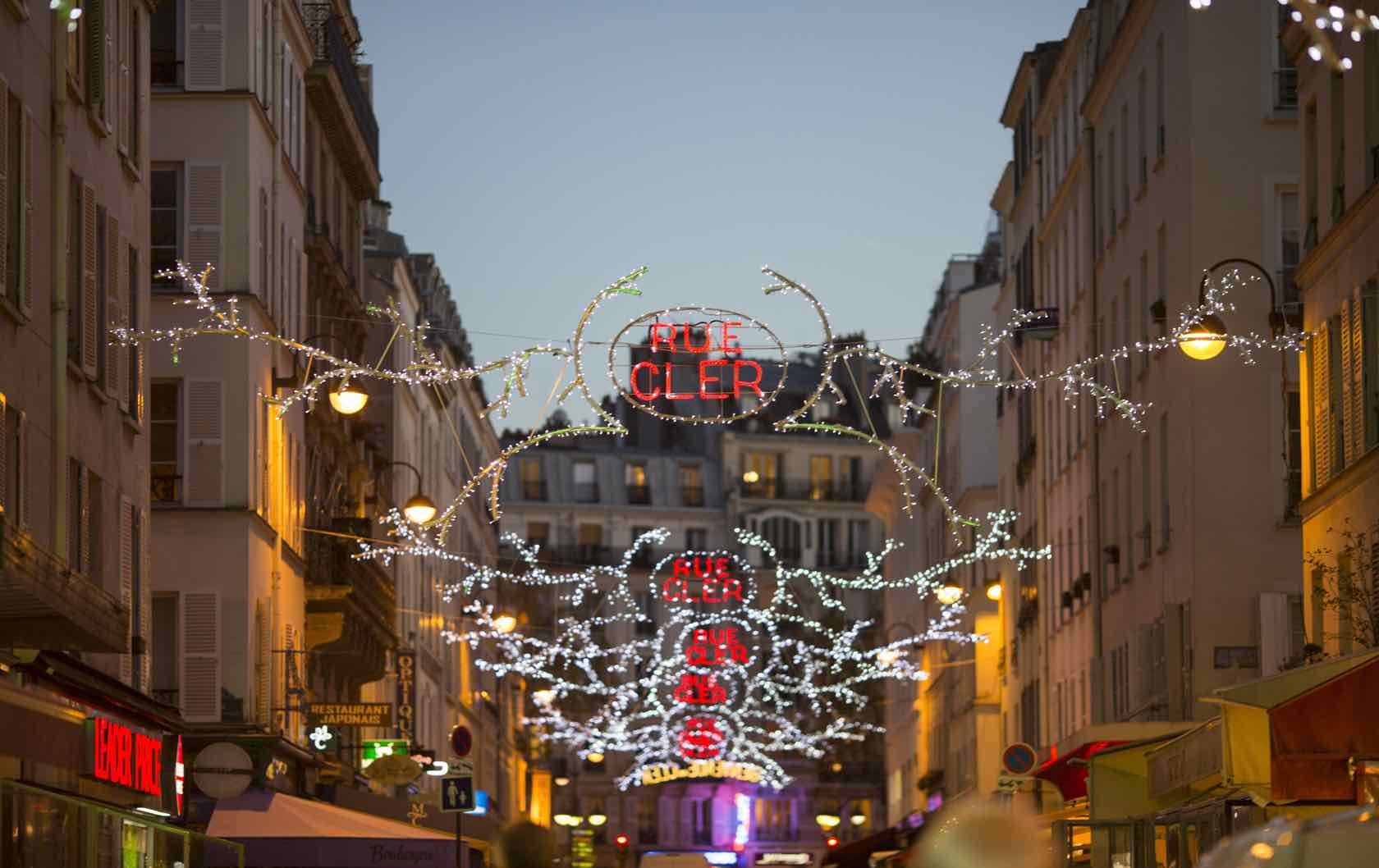 Christmas on Rue Cler Paris