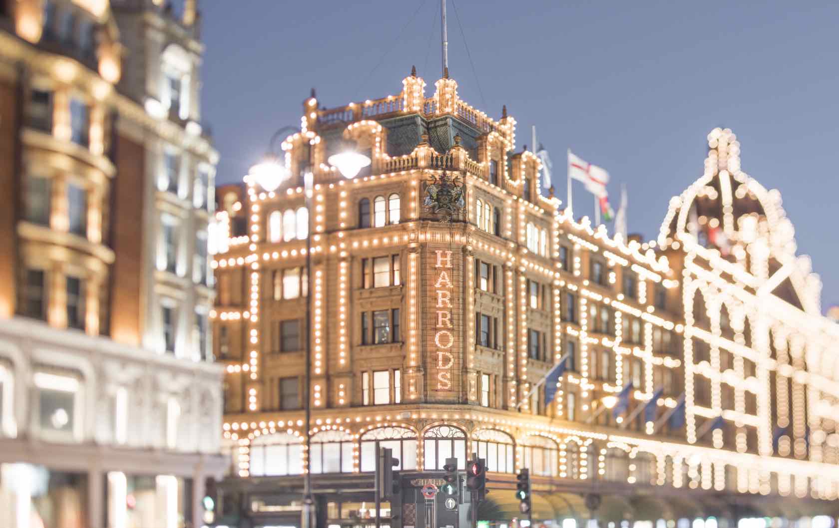 Visit London and Paris in the Winter Harrods