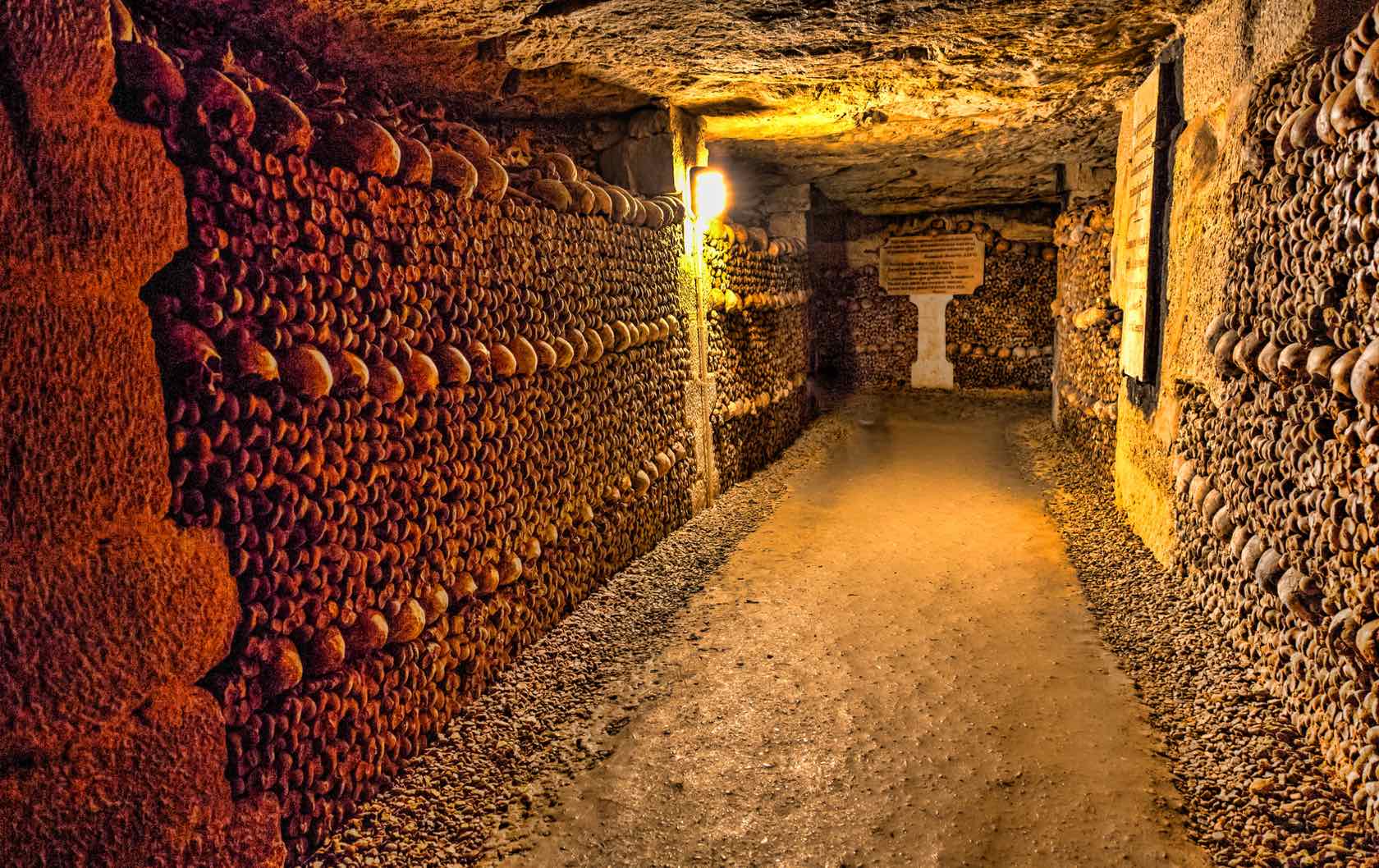 Paris catacombs