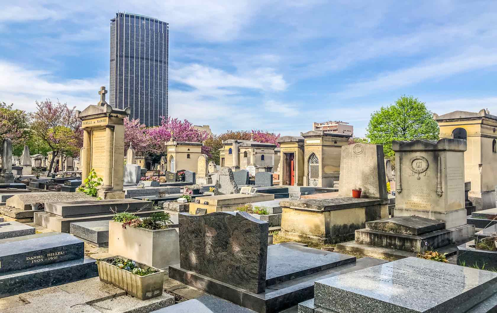 Paris cemeteries Montparnasse