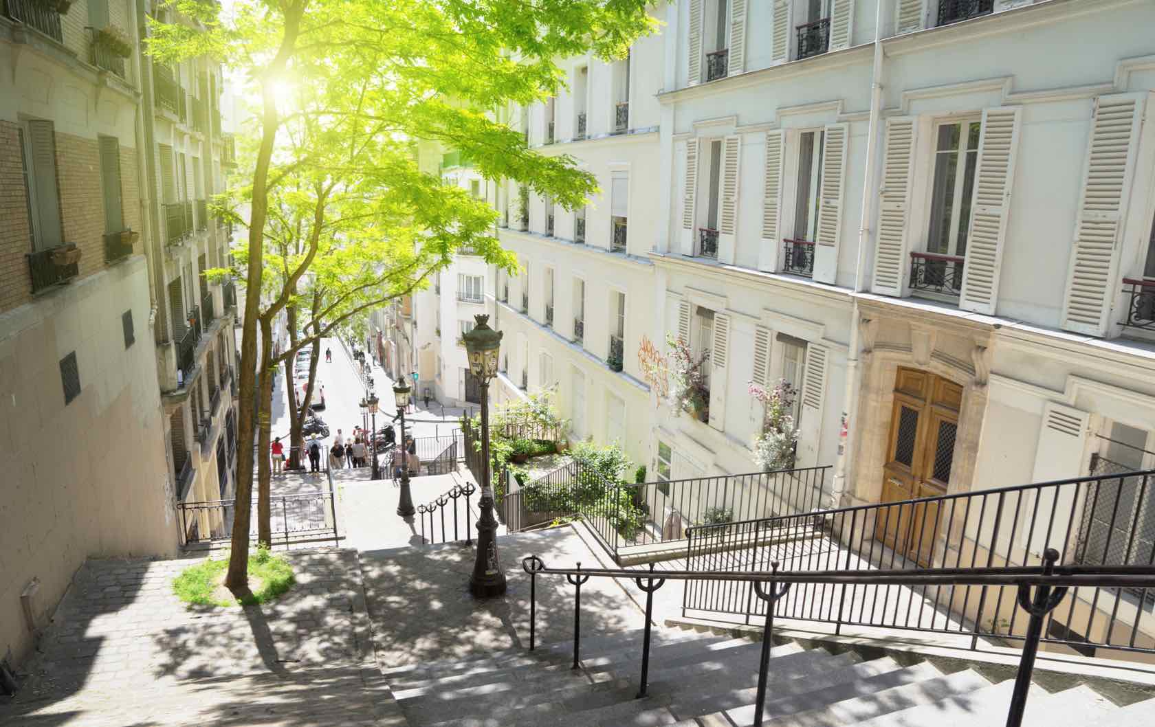 Montmartre Stairs Paris