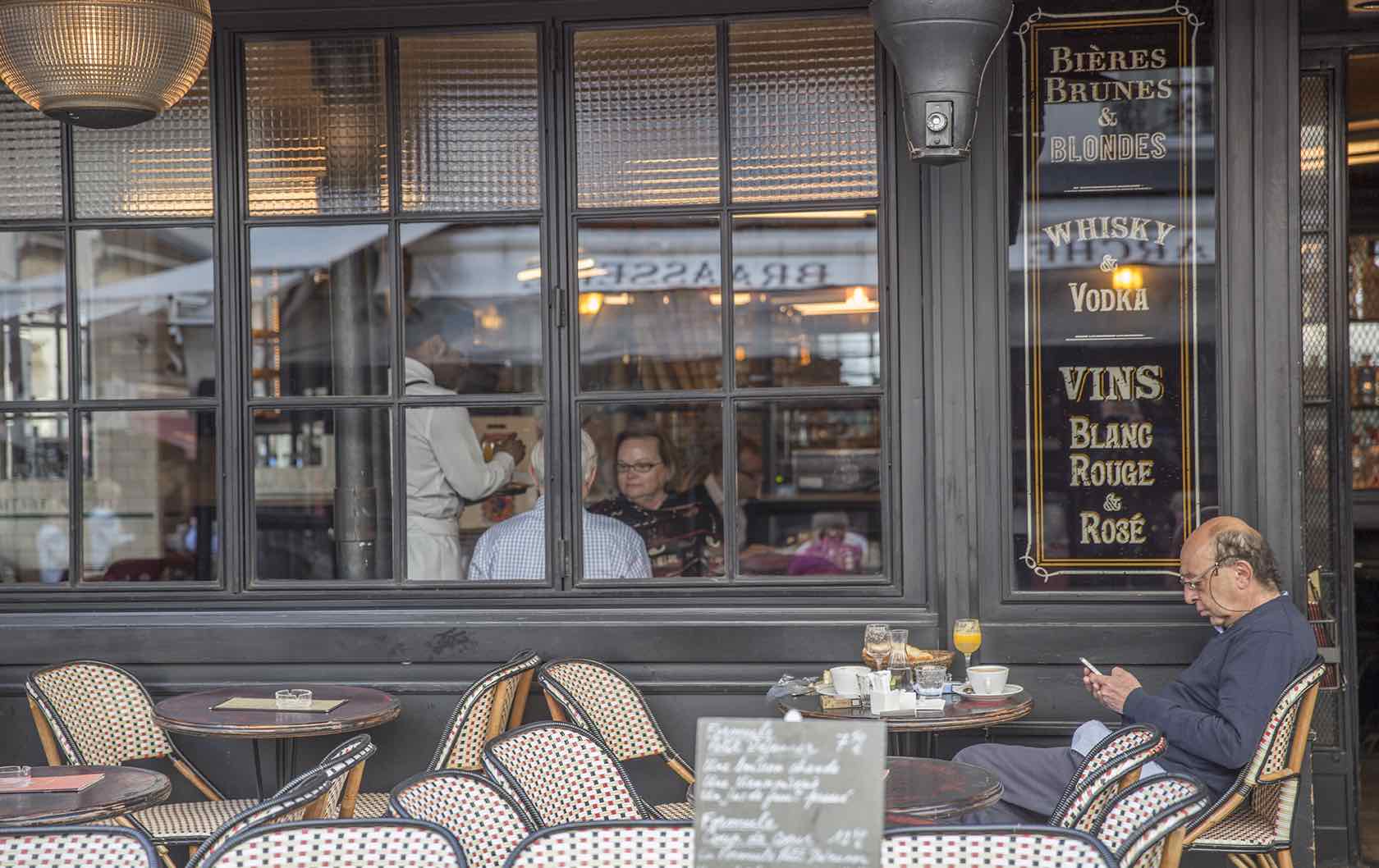 Rue Cler Cafe paris