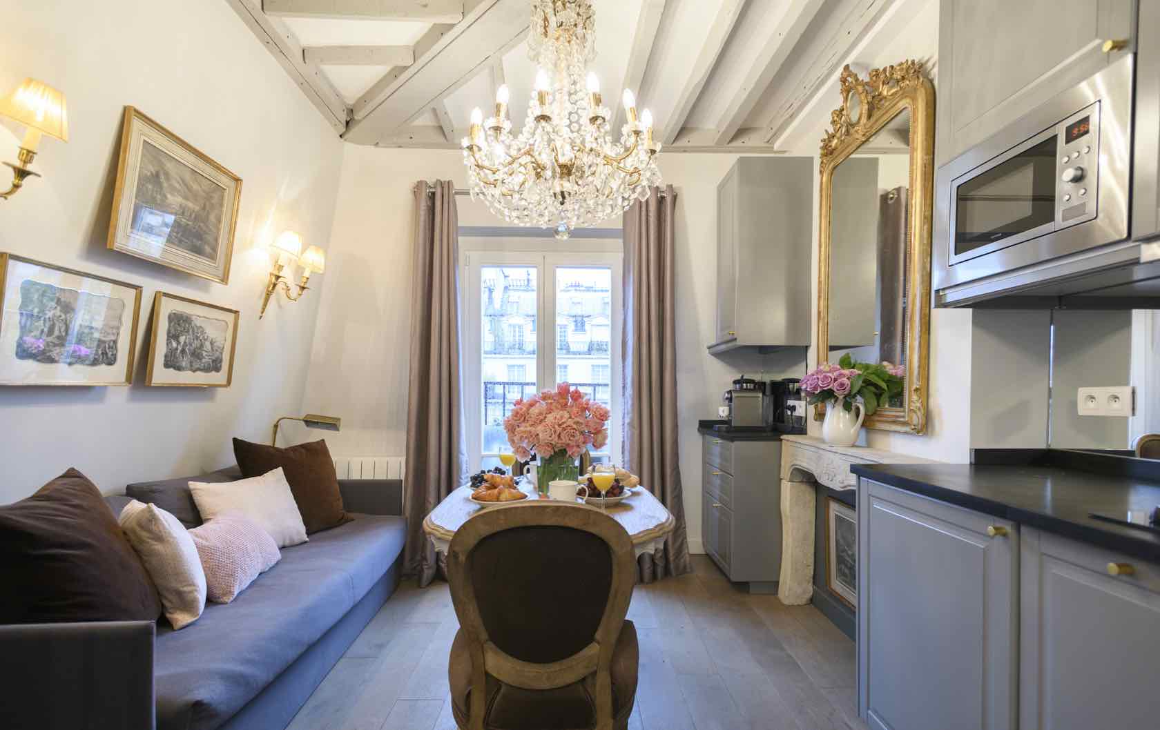 Cremant studio apartment from Paris Perfect Shared