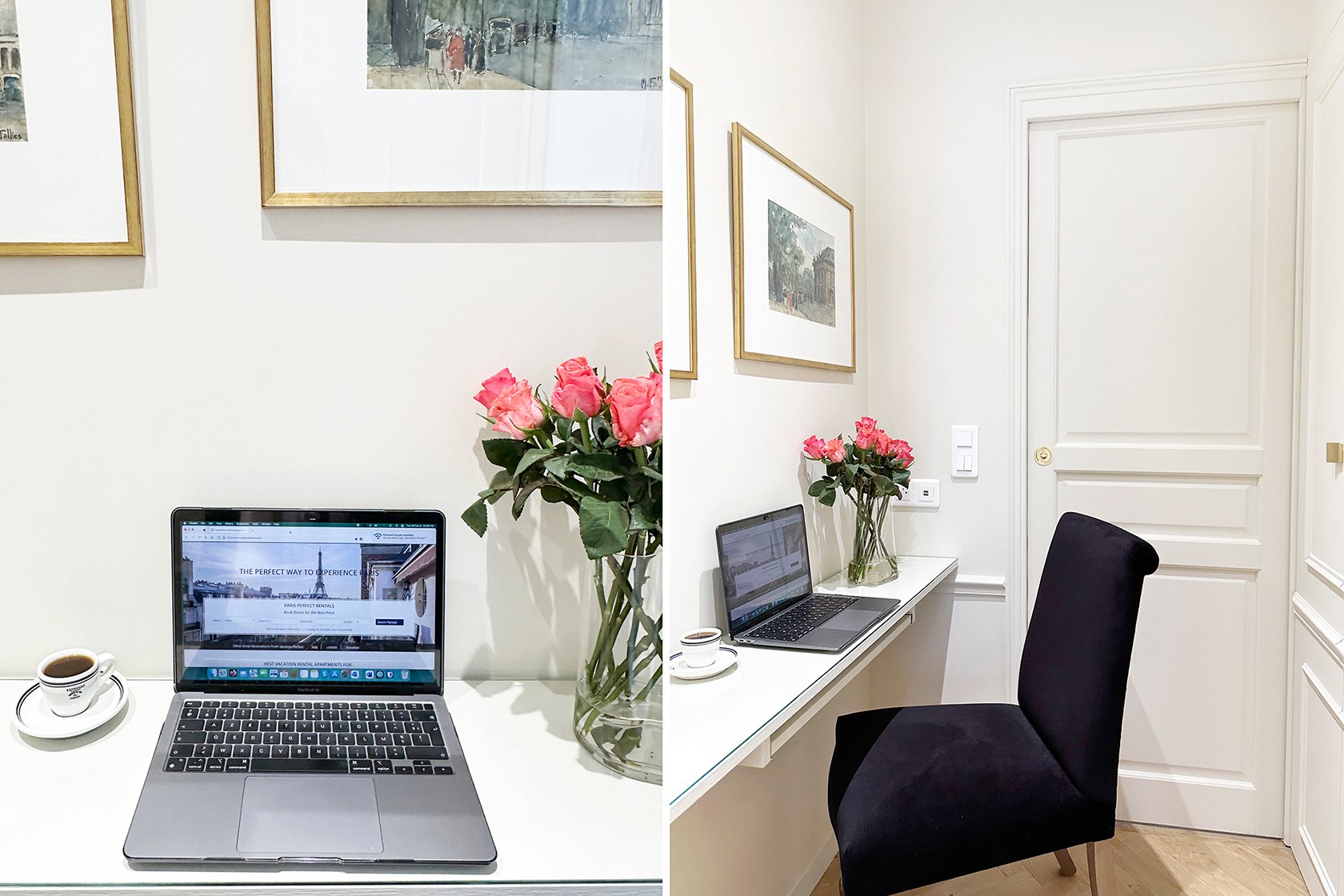 Paris apartment remote working