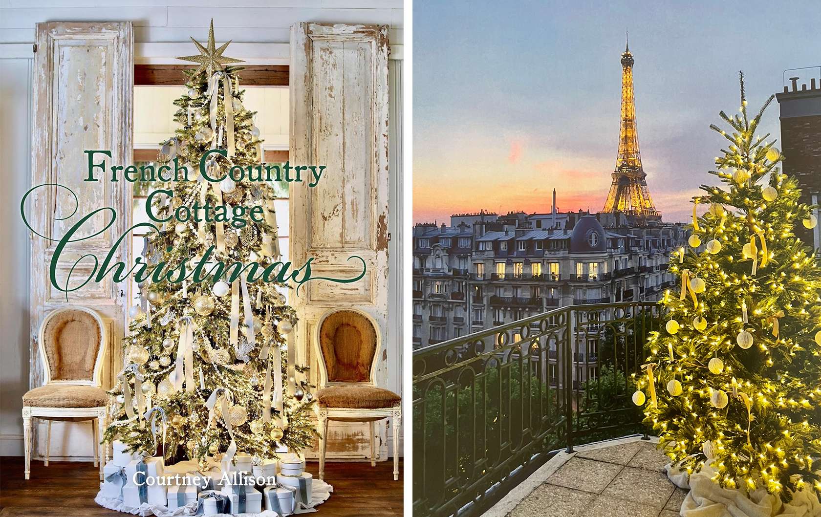 A French Country Cottage Christmas Comes to Paris