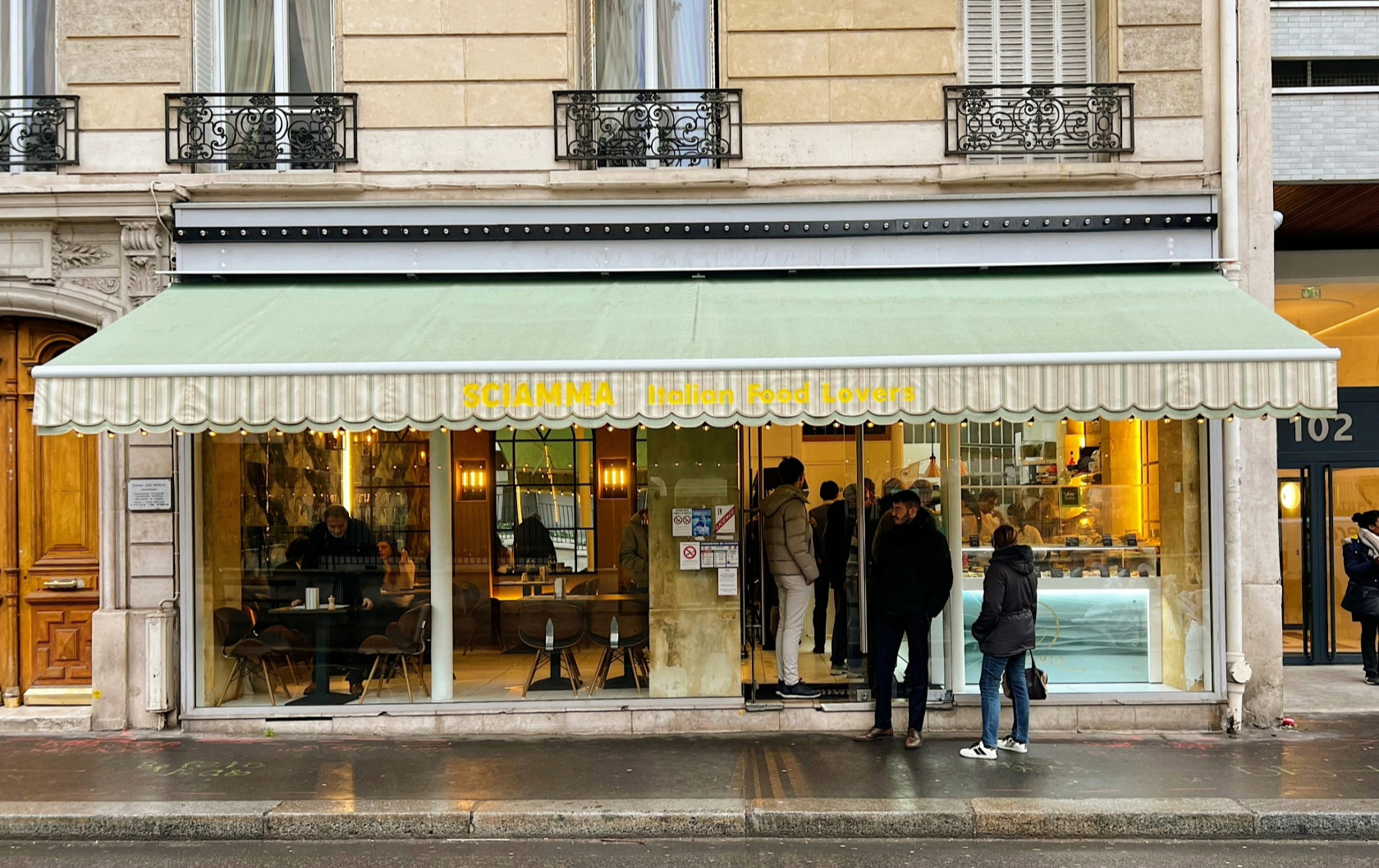 Paris restaurants 7th arrondissement Sciamma